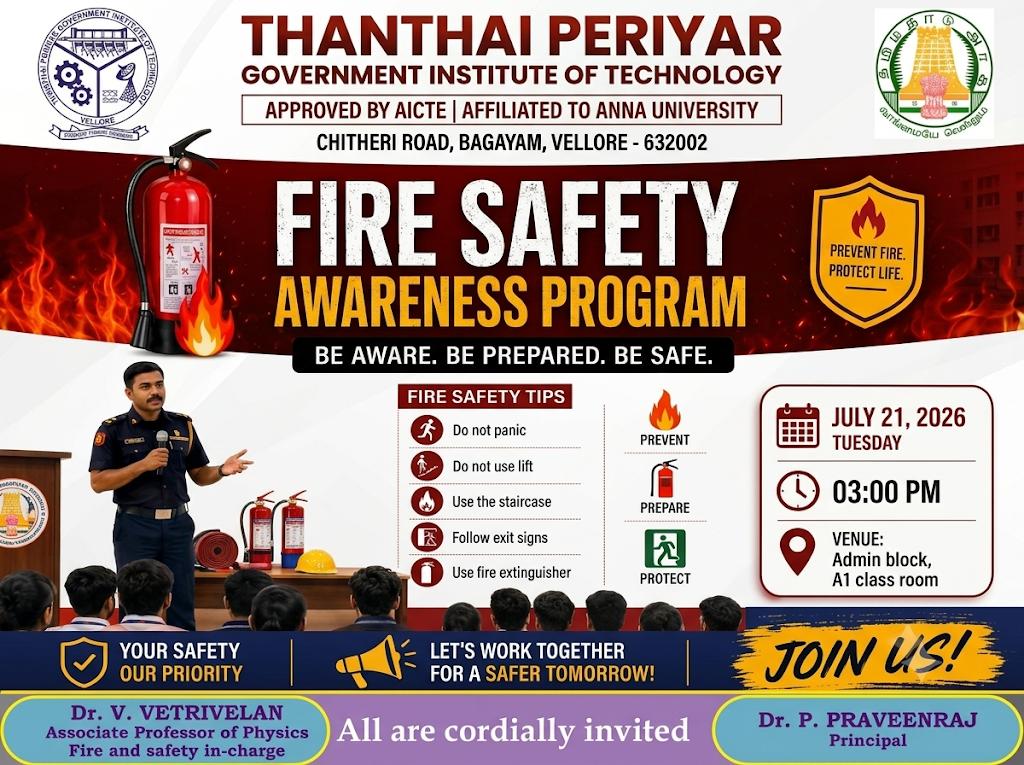 Fire safety awareness program at canteen - Image 1